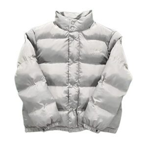 Chaqueta Bolo Corteiz en Plata