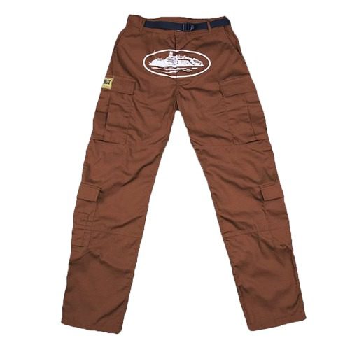 Corteiz Guerillaz Cargos Marrones