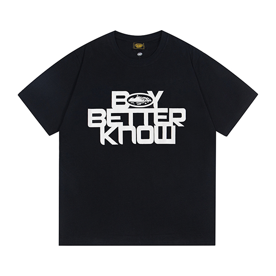 Camiseta Corteiz X BBK Alcatraz Negra