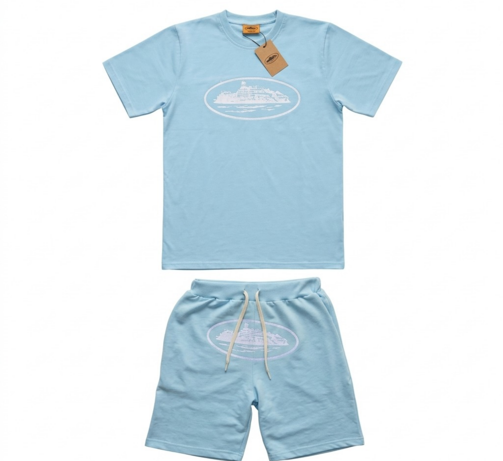Conjunto de Verano Corteiz Azul Conjunto de Verano Corteiz Azul