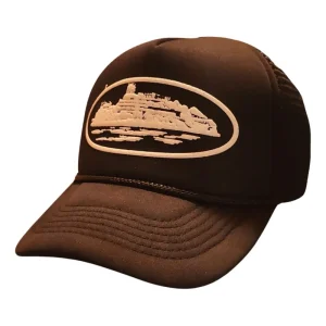 Gorra Trucker Corteiz Alcatraz Marrón