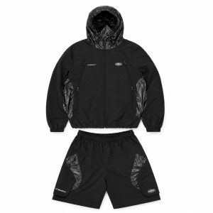 Chándal Corteiz Litework Quattro Negro