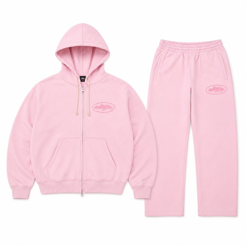Chándal Corteiz Island Knockout Rosa
